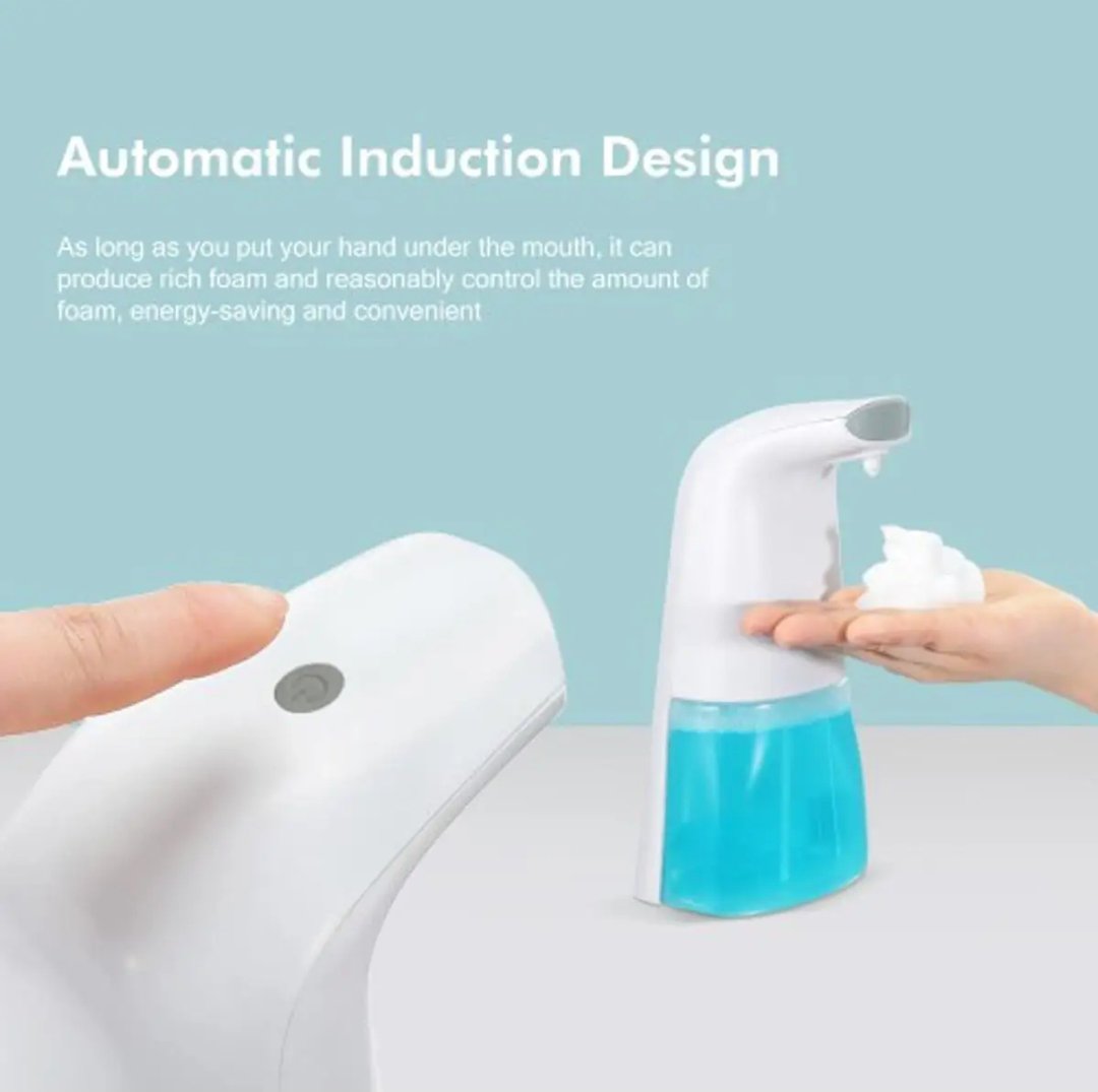 Automatic Foaming Soap Dispenser Touchless Hand Washer Sensor Portable Infrared Sensing Foam Liquid Machine For Bathroom Kitchen Home Office