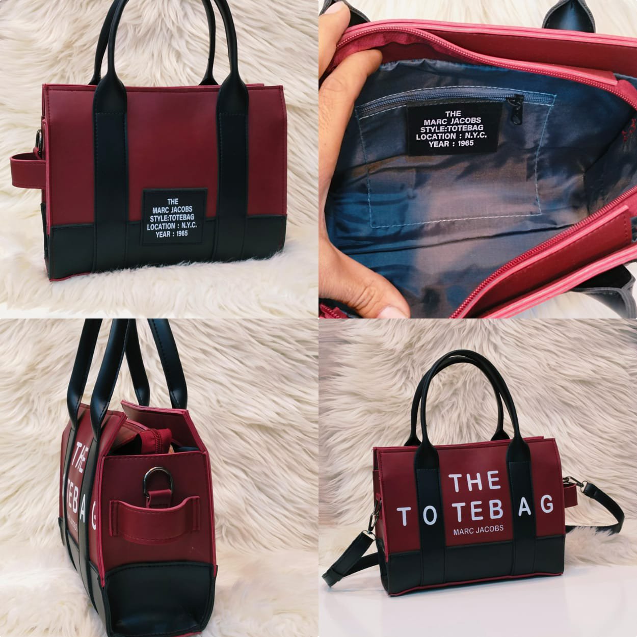 MARC JACOBS
THE TOTE BAG
Handbag PU leather with Long Belt