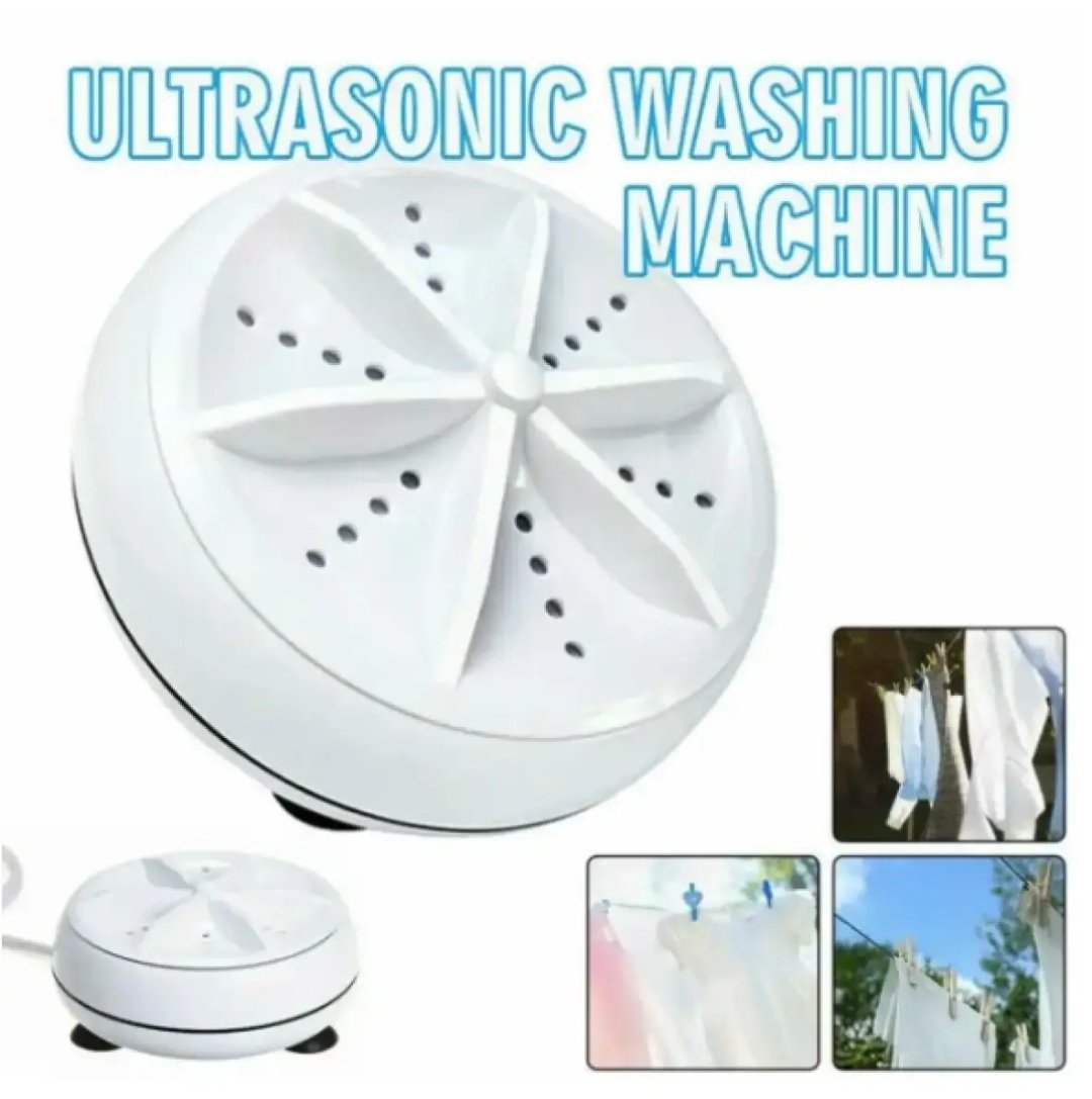 MiniWashing Machine,Portable Ultrasonic USB Turbo Washing Machine,Mini Washer for Travelling,Camping,Business Trip.Mini Washing Machine for Cleaning Sock,Underwear,Small Rags,Towel
