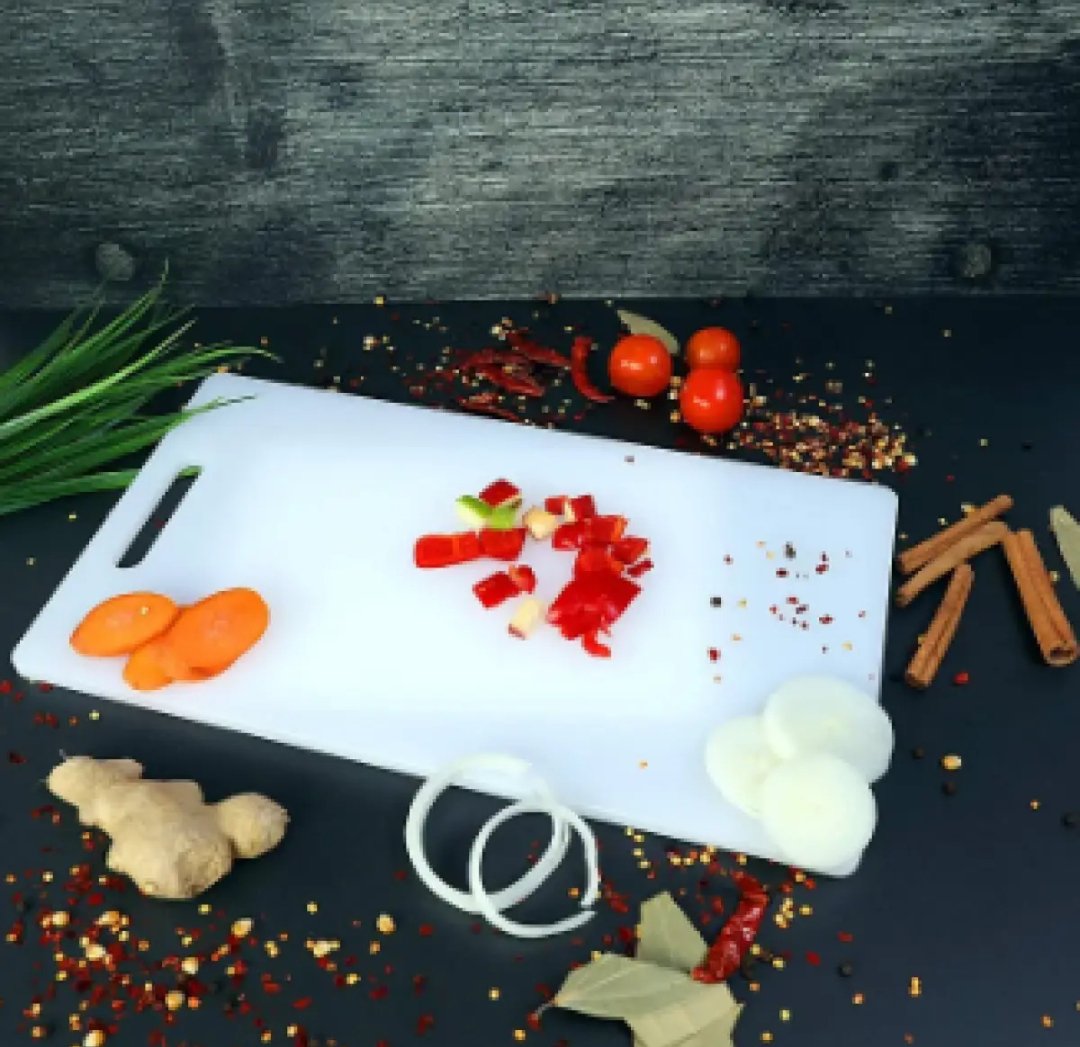 16x10 Inches National Cutting Board Plastic Non Slip Anti Bacterium Food Slice Cut Chopping Block Food Slice Cut Chopping for the kitchen Tools Home