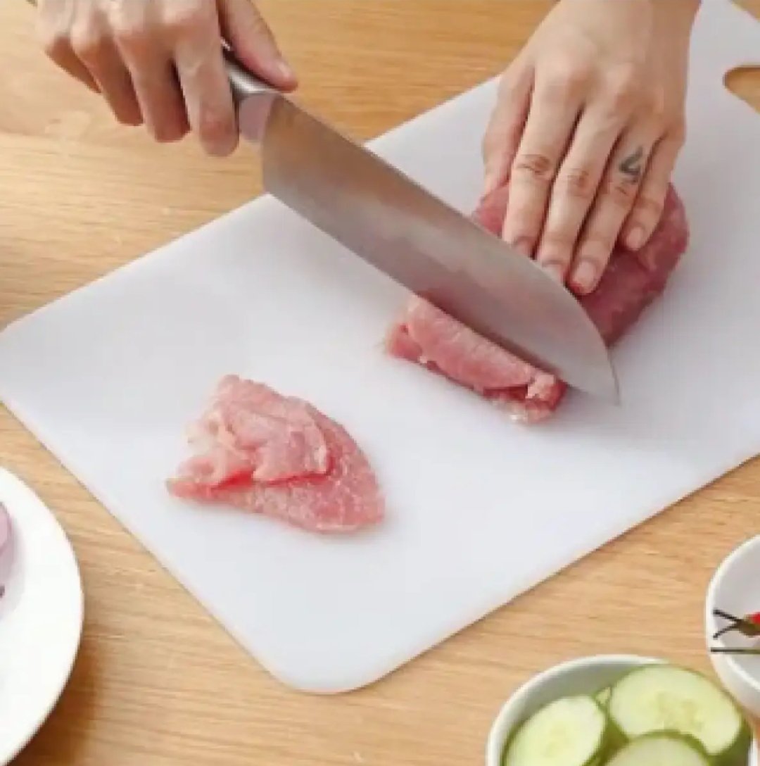 17x11 Inches National Cutting Board Plastic Non Slip Anti Bacterium Food Slice Cut Chopping Block Food Slice Cut Chopping for the kitchen Tools Home