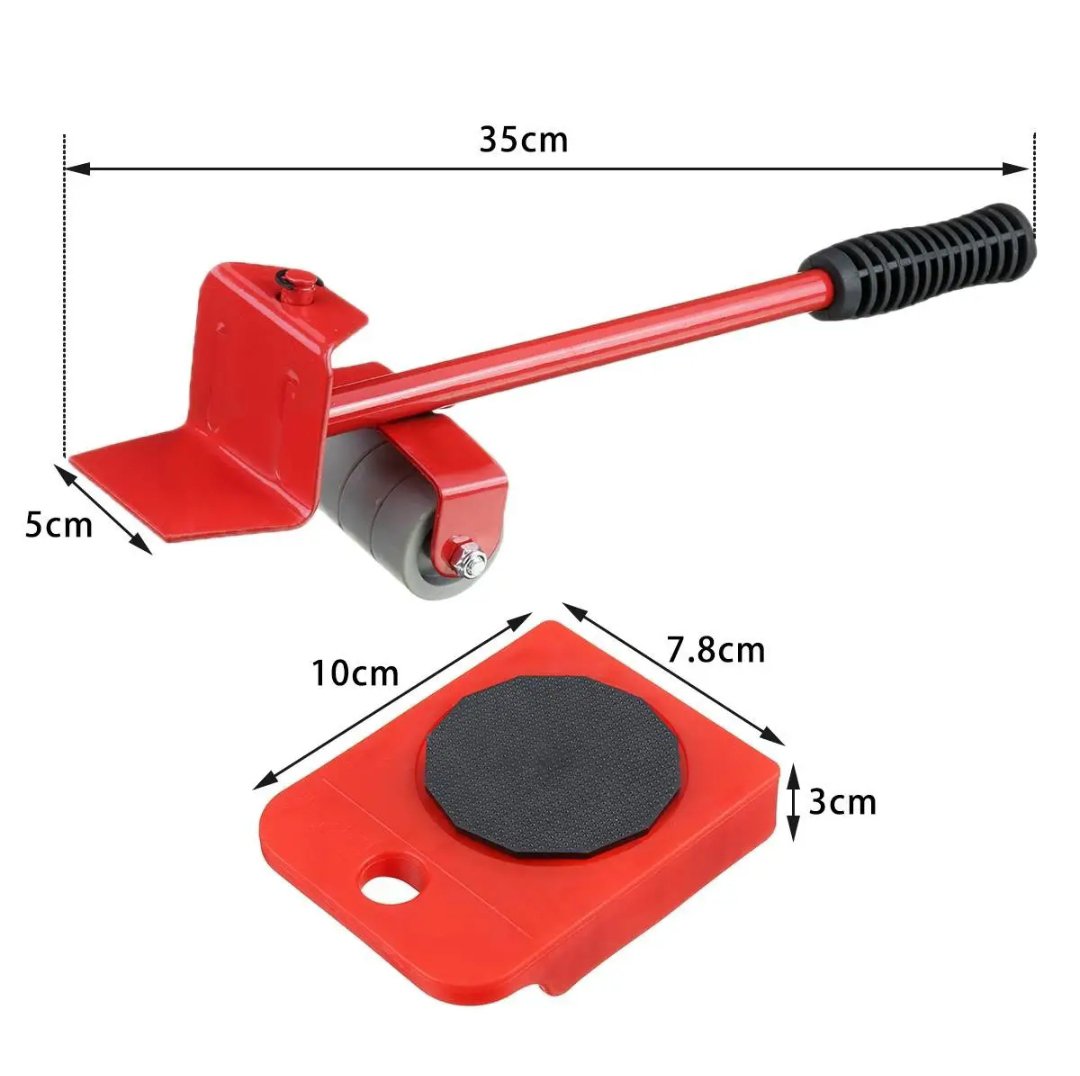 Furniture Lifter Easy Moving Sliders 5 Packs Mover Tool Set Heavy Furniture Appliance Moving &amp; Lifting System Maximum Load Weight 150kg