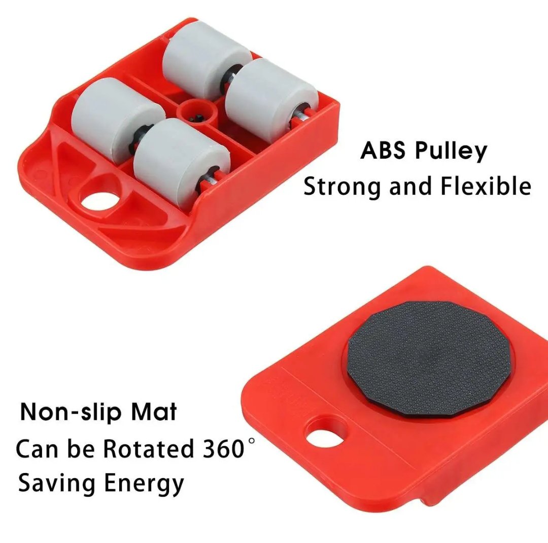 Furniture Lifter Easy Moving Sliders 5 Packs Mover Tool Set Heavy Furniture Appliance Moving &amp; Lifting System Maximum Load Weight 150kg