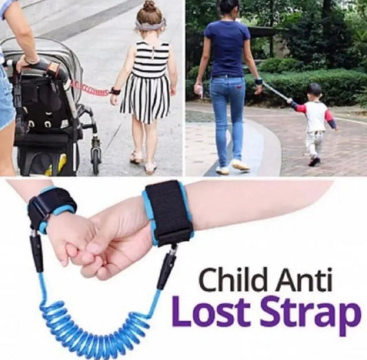Child Anti Lost Wrist 1 Piece - Link Safety Harness Strap Rope Leash Walking Hand Belt Band Wristband For Toddlers, Kids Loss