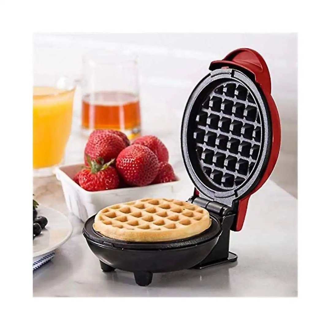 Mini Non-Stick Waffles Maker, Portable Electric Waffle Iron Machine