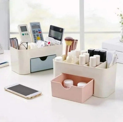 Makeup Organizer Sto Plastic Box Cosmetic Organizer Jewelry Box Small Drawer Office Home Miscellaneous, Organizer Storage Container / Plastic Drawer Cosmetic Box Desktop Make Up Jewelry Case Home Organizer Accessories Supplies Gear Stuff