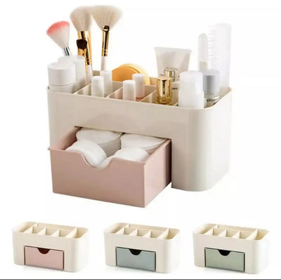 Makeup Organizer Sto Plastic Box Cosmetic Organizer Jewelry Box Small Drawer Office Home Miscellaneous, Organizer Storage Container / Plastic Drawer Cosmetic Box Desktop Make Up Jewelry Case Home Organizer Accessories Supplies Gear Stuff