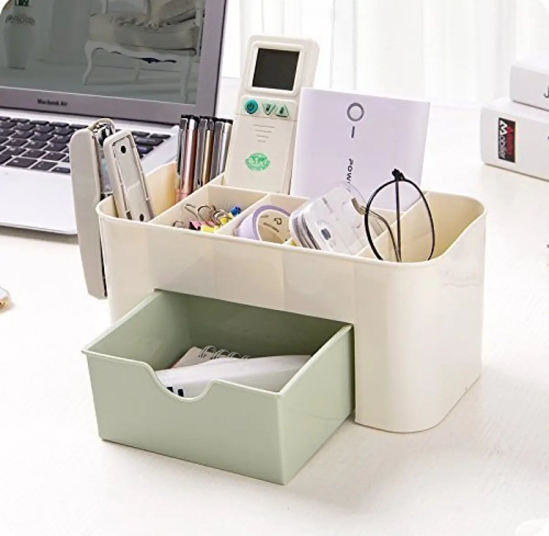 Makeup Organizer Sto Plastic Box Cosmetic Organizer Jewelry Box Small Drawer Office Home Miscellaneous, Organizer Storage Container / Plastic Drawer Cosmetic Box Desktop Make Up Jewelry Case Home Organizer Accessories Supplies Gear Stuff