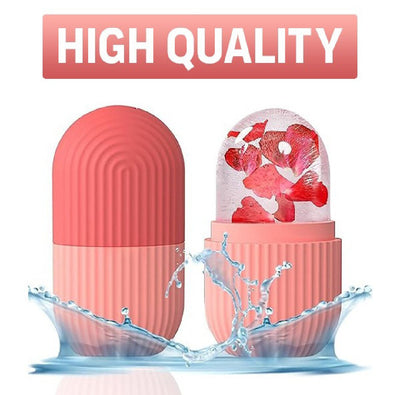 BEAUTY ICE ROLLER FOR FACE MASSAGER &amp; EYE REUSABLE FACE ROLLERS FACIAL ROLLER BOX FACE ICE ROLLER TO ENHANCE SKIN GLOW, SHRINK &amp; TIGHTEN PORES (PACK OF 1)