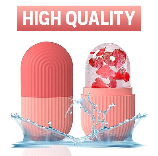 BEAUTY ICE ROLLER FOR FACE MASSAGER &amp; EYE REUSABLE FACE ROLLERS FACIAL ROLLER BOX FACE ICE ROLLER TO ENHANCE SKIN GLOW, SHRINK &amp; TIGHTEN PORES (PACK OF 1)