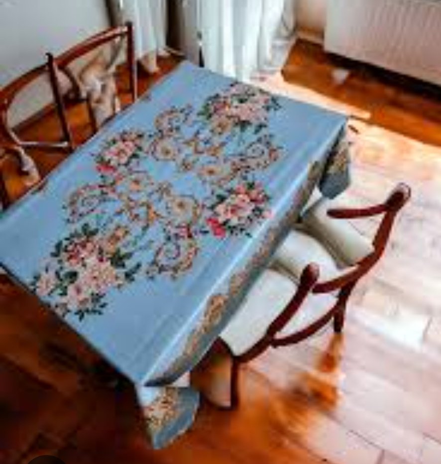 Random Colours and Design 3D Fancy  Dastarkhwan/Table Cloth Sheet To Cover Your Dining,Protect Your Table From Scratches and Dust-Best Kitchen Item for Birthday and Valentine's day Parties (Size 36 x 50 Inches)