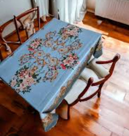 Random Colours and Design 3D Fancy  Dastarkhwan/Table Cloth Sheet To Cover Your Dining,Protect Your Table From Scratches and Dust-Best Kitchen Item for Birthday and Valentine's day Parties (Size 36 x 50 Inches)