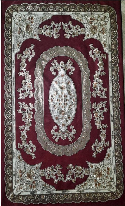 Random Colours and Design 3D Fancy  Dastarkhwan/Table Cloth Sheet To Cover Your Dining,Protect Your Table From Scratches and Dust-Best Kitchen Item for Birthday and Valentine's day Parties (Size 36 x 50 Inches)