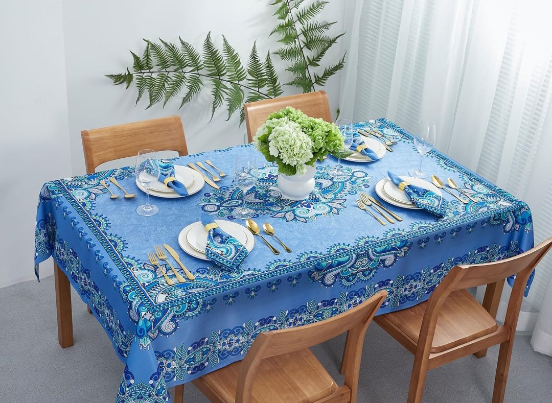Random Colours and Design 3D Fancy  Dastarkhwan/Table Cloth Sheet To Cover Your Dining,Protect Your Table From Scratches and Dust-Best Kitchen Item for Birthday and Valentine's day Parties (Size 36 x 50 Inches)
