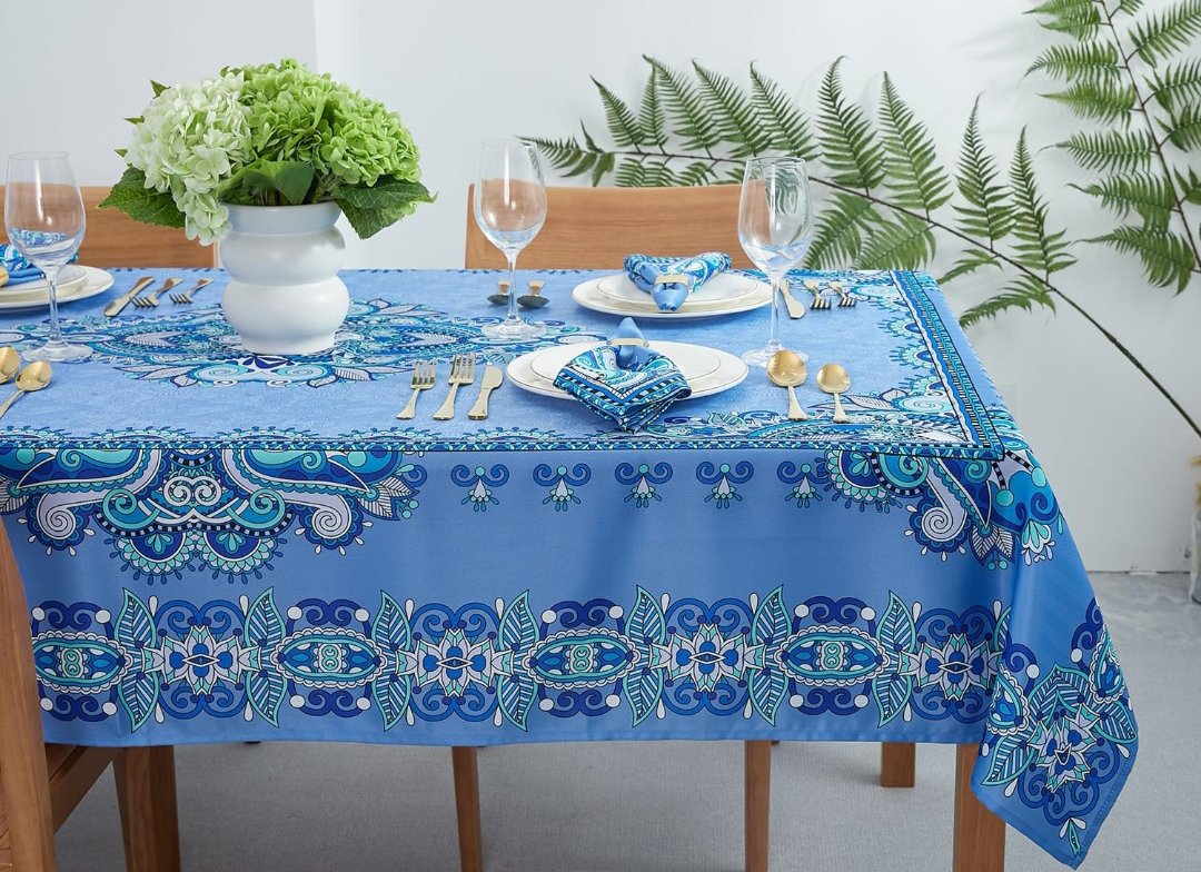 Random Colours and Design 3D Fancy  Dastarkhwan/Table Cloth Sheet To Cover Your Dining,Protect Your Table From Scratches and Dust-Best Kitchen Item for Birthday and Valentine's day Parties (Size 36 x 50 Inches)
