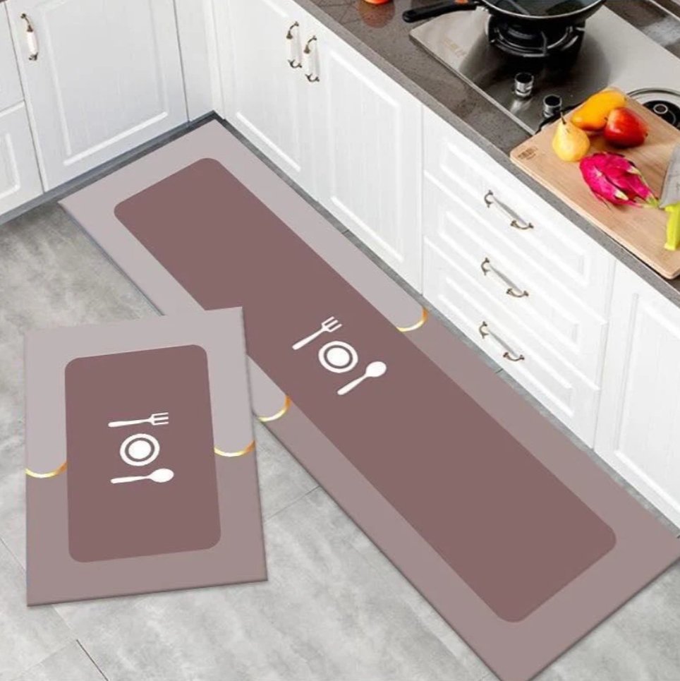 Medium Size Anti Slip Water Absorbent Runner With Matt
