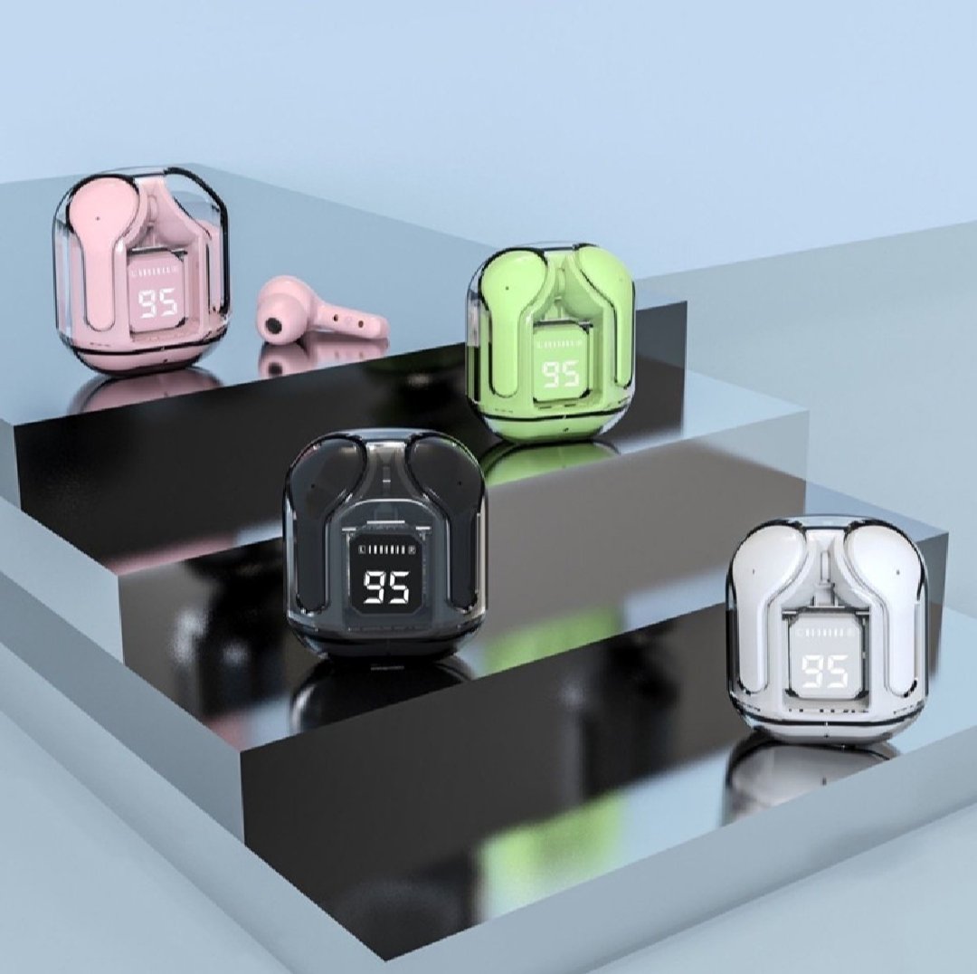 Earbuds Air 31 Airpods Wireless Earbuds With Crystal Transparent Case   With Type C Charging I Earbuds Bluetooth  5.3 I New model Air31 I Random Colours