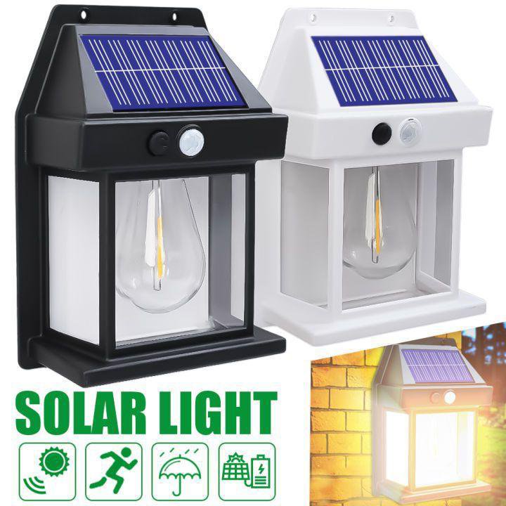 LED Solar Wall Lamp Outdoor Waterproof Up And Down Luminous Lighting Garden Decoration Solar Lights Stairs Fence Sunlight Lamp