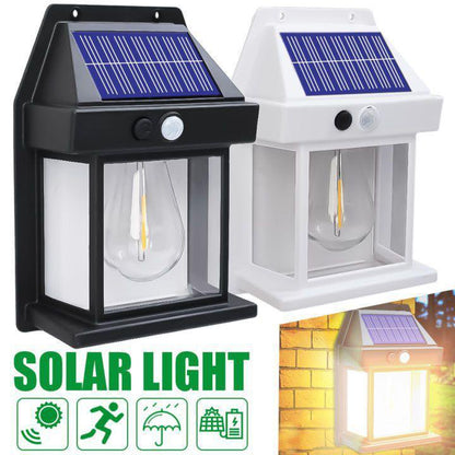 LED Solar Wall Lamp Outdoor Waterproof Up And Down Luminous Lighting Garden Decoration Solar Lights Stairs Fence Sunlight Lamp