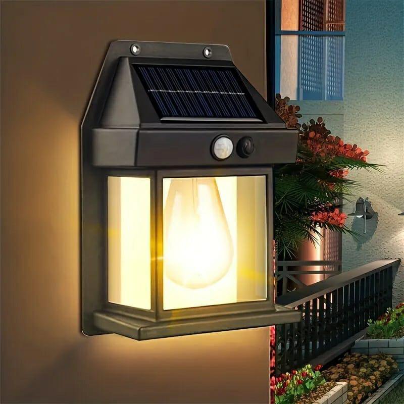 LED Solar Wall Lamp Outdoor Waterproof Up And Down Luminous Lighting Garden Decoration Solar Lights Stairs Fence Sunlight Lamp