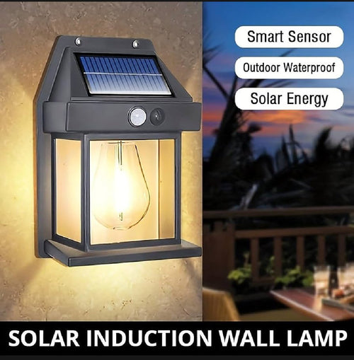 LED Solar Wall Lamp Outdoor Waterproof Up And Down Luminous Lighting Garden Decoration Solar Lights Stairs Fence Sunlight Lamp