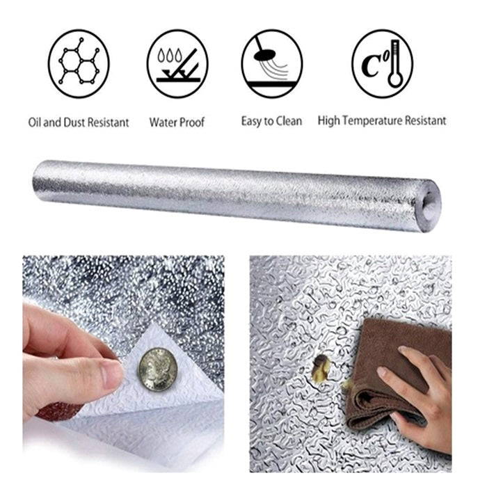 Aluminum Foil Self Adhesive Wall Stickers
