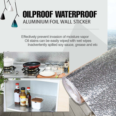 Aluminum Foil Self Adhesive Wall Stickers