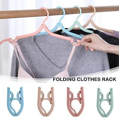 Portable Foldable Hanger Clothes Coat Easy To Travel