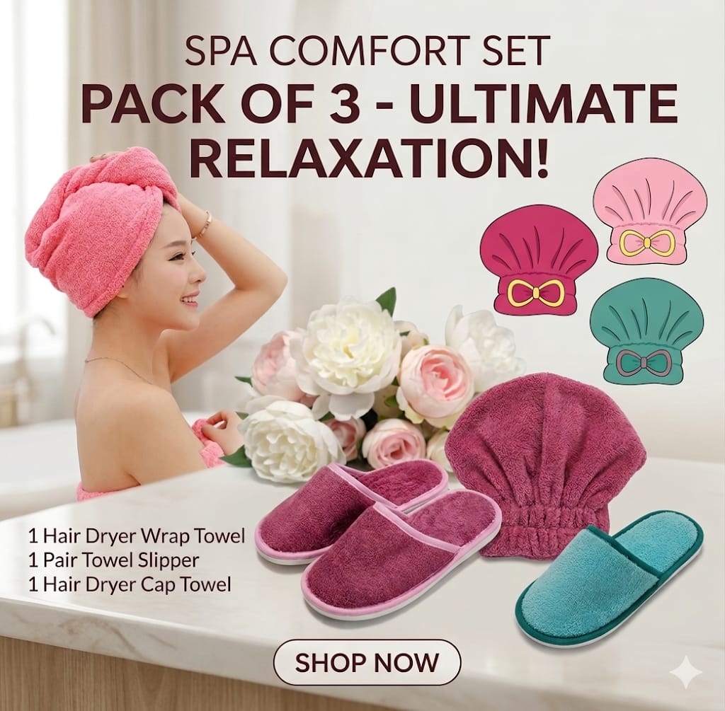 Spa Comfort Set (Pack of 3)