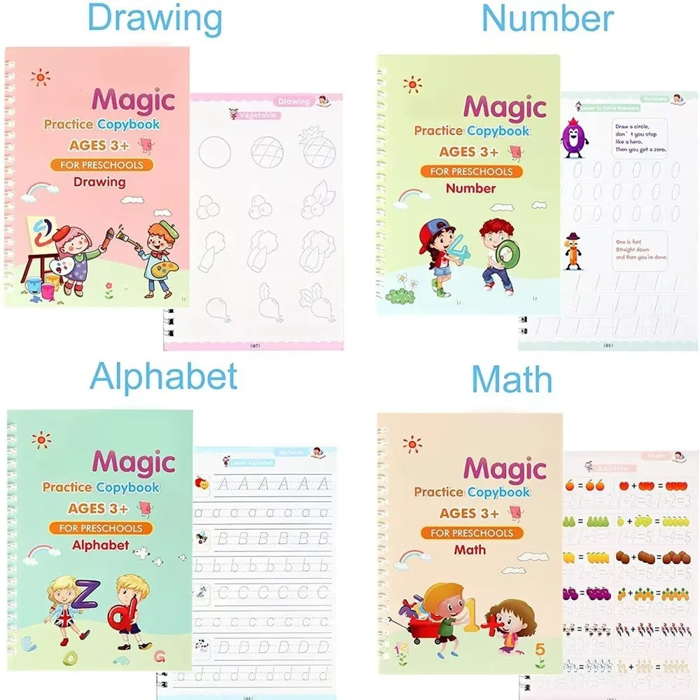 Sank Magic Practice Copybook For Kids