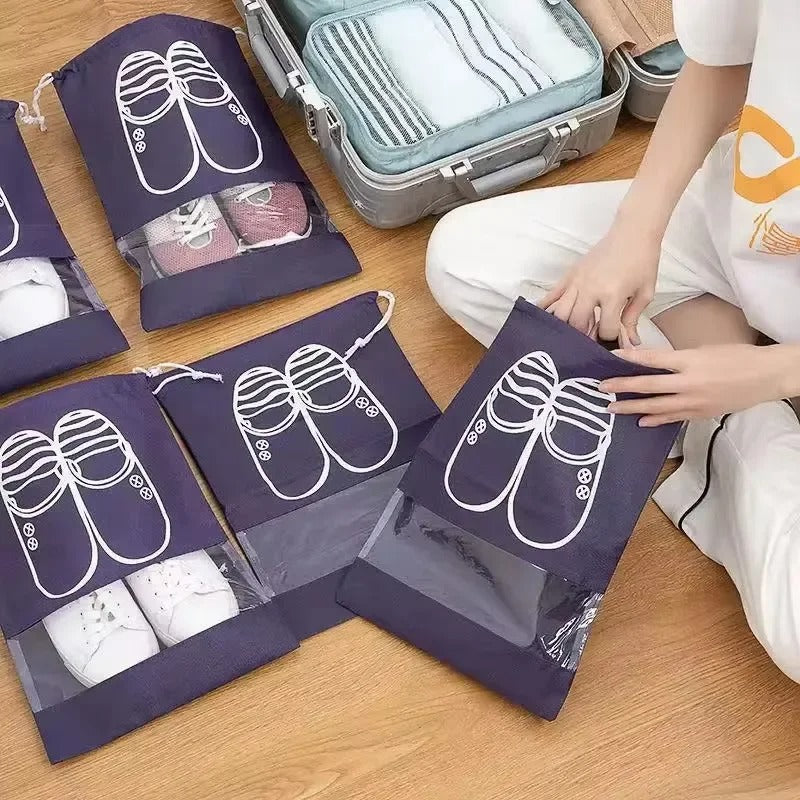 Dust-Proof Travel Shoe Bag (Pack of 8)