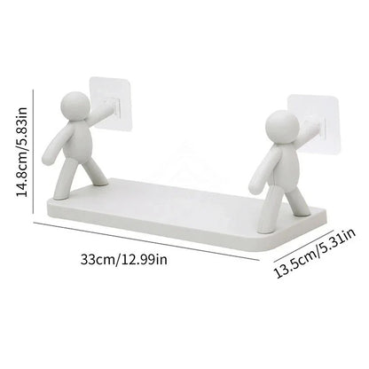 Character Storage Shelf Wall Hanging