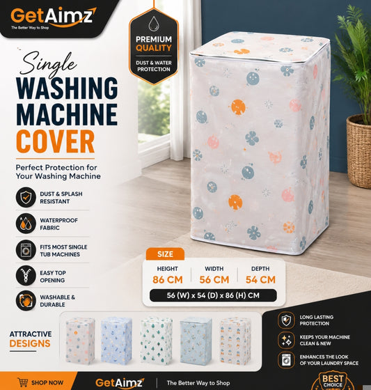 Imported Washing Machine Cover (Single) 86 x 56 x 54 CM